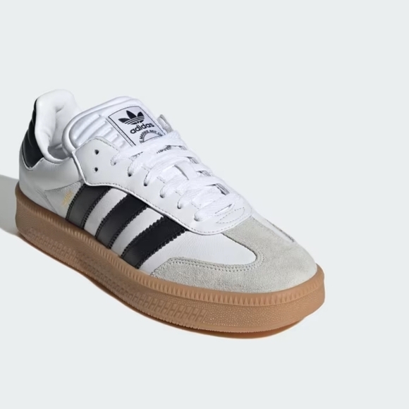 Adidas Samba XLG Sneakers - White, Black, and Tan - Picture 4 of 7